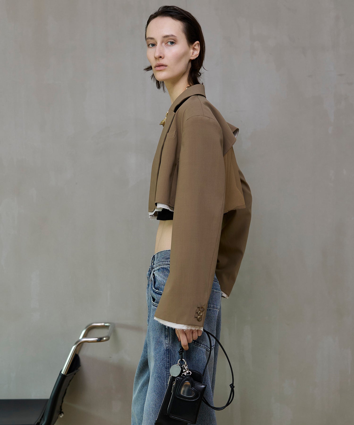 [26SPRING PRE-ORDER] 백튤 숏자켓