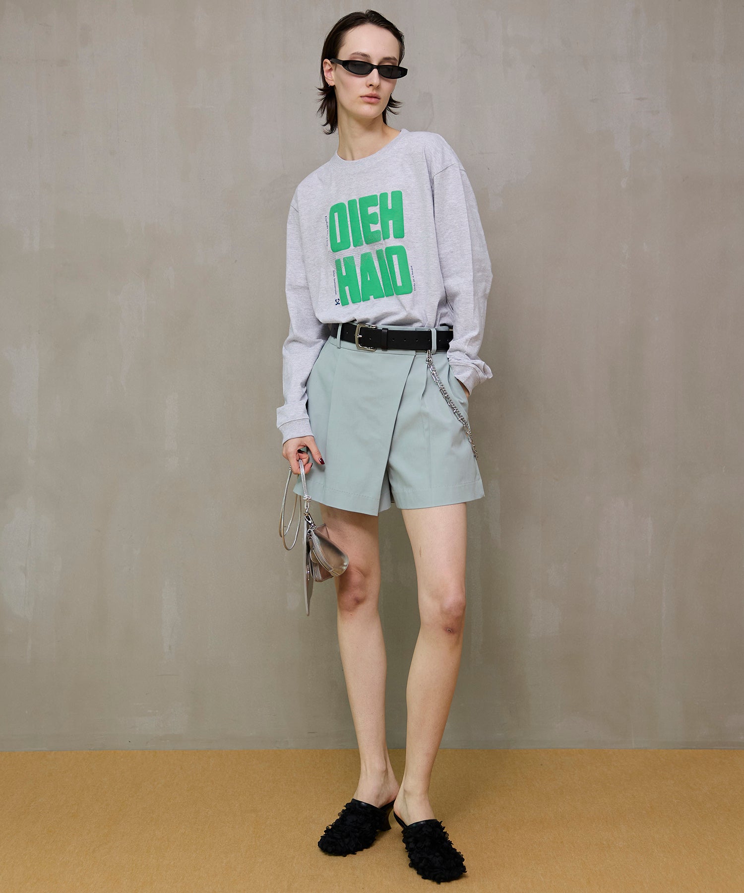 【26SPRING PRE-ORDER】Asymmetrical Short Pants