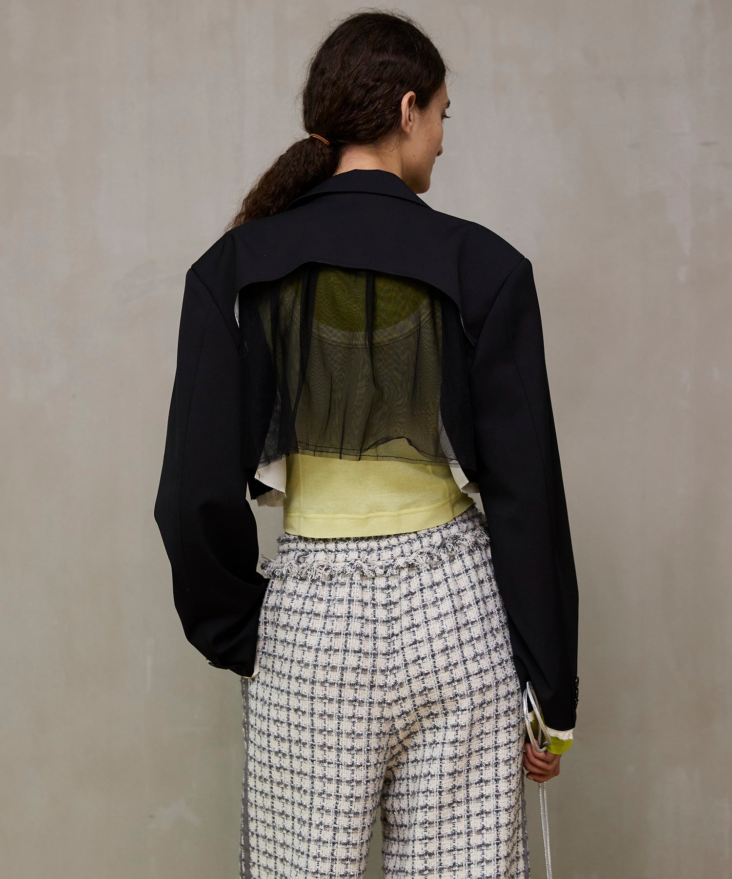 [26SPRING PRE-ORDER] 백튤 숏자켓