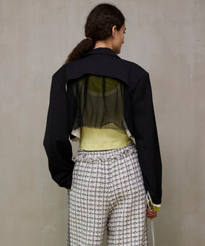 [26SPRING PRE-ORDER] 백튤 숏자켓