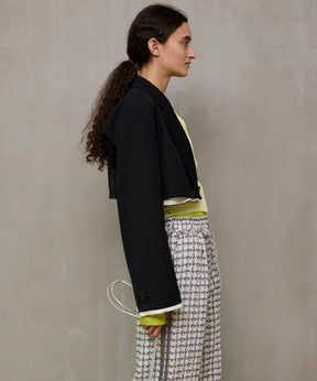 [26SPRING PRE-ORDER] 백튤 숏자켓