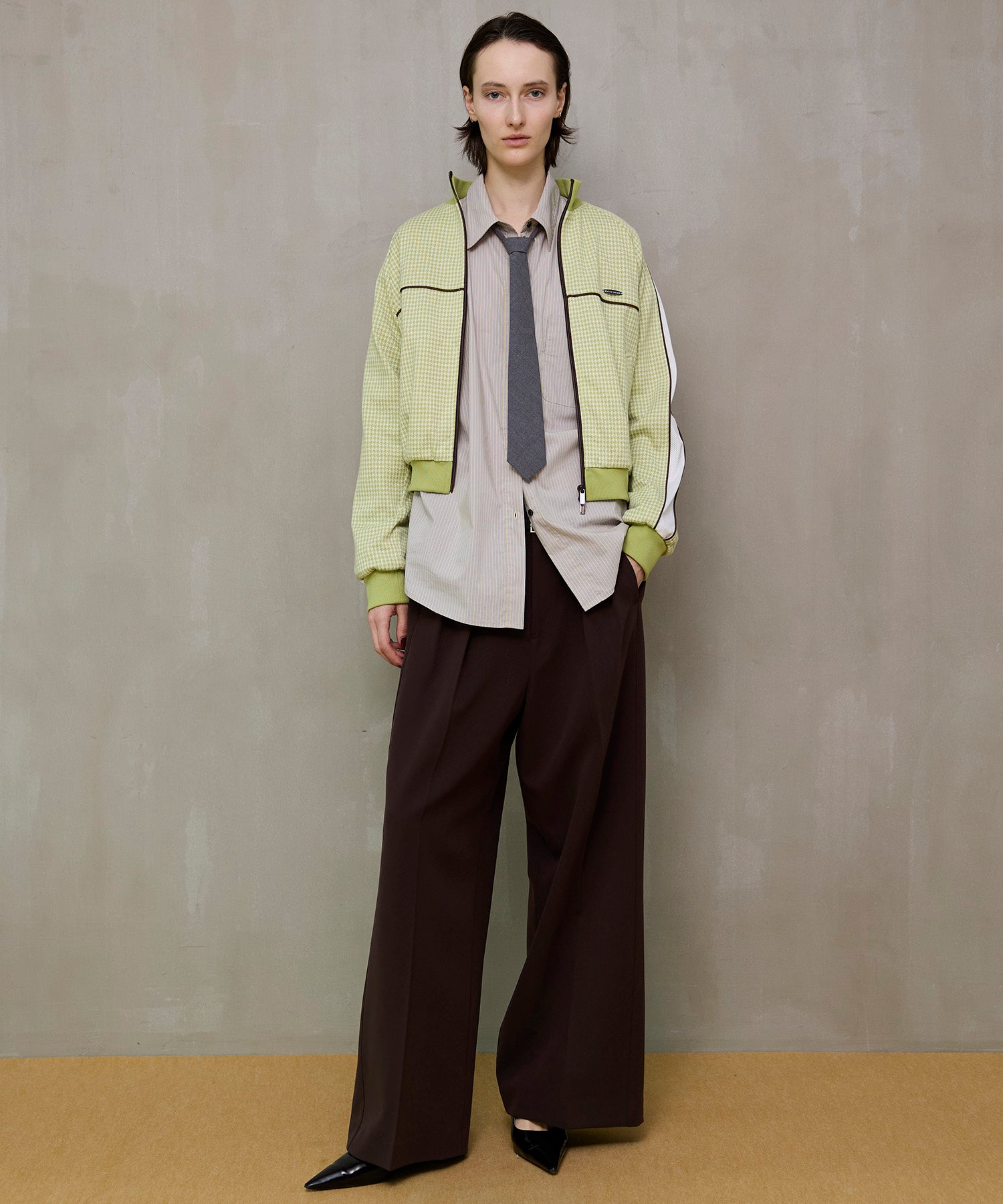 【26SPRING PRE-ORDER】Color Two-Tuck Wide Pants