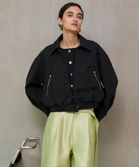 [26SPRING PRE-ORDER] 레이어드 체크 블라우스