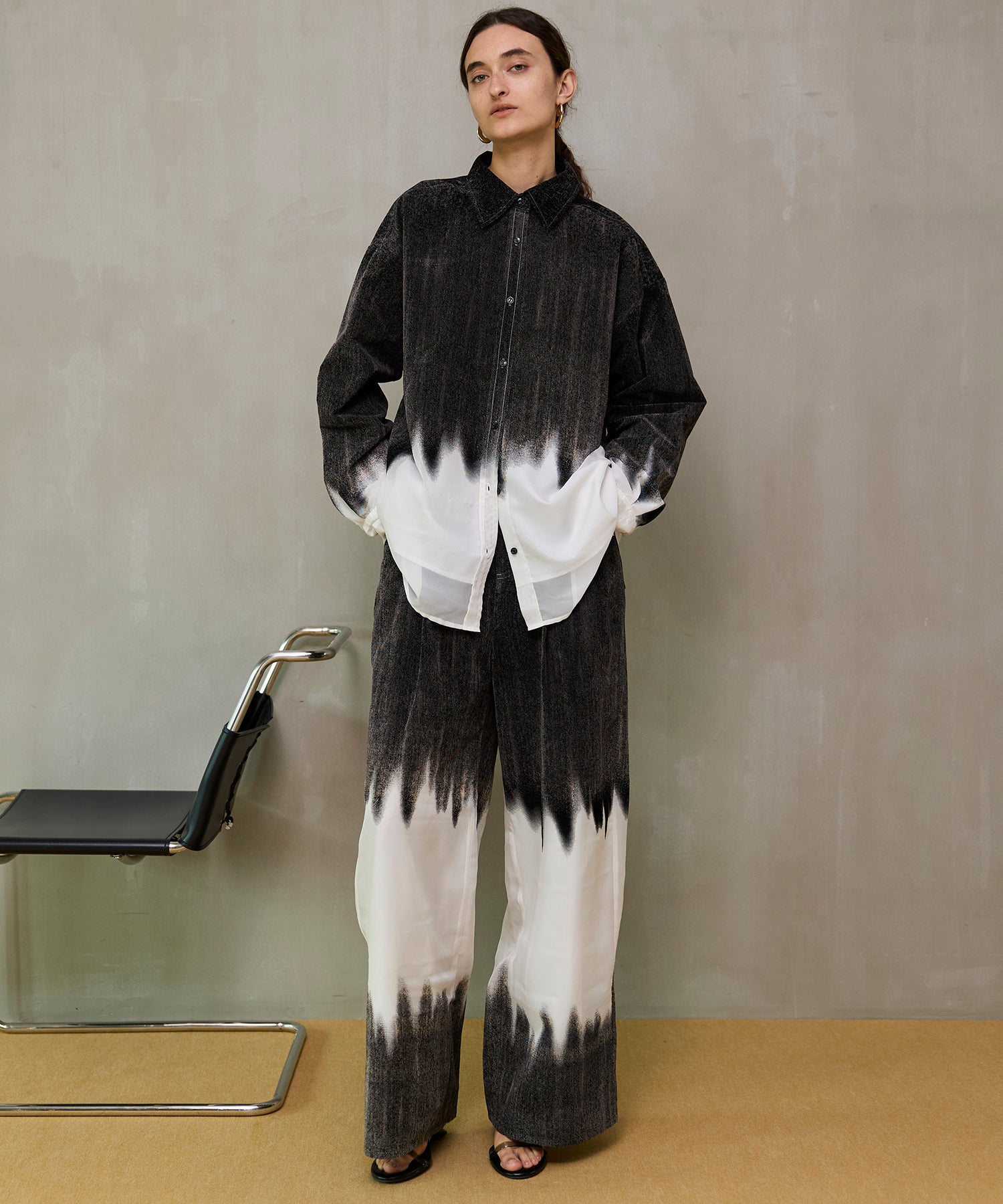 【26SPRING PRE-ORDER】Flocky Denim Pants