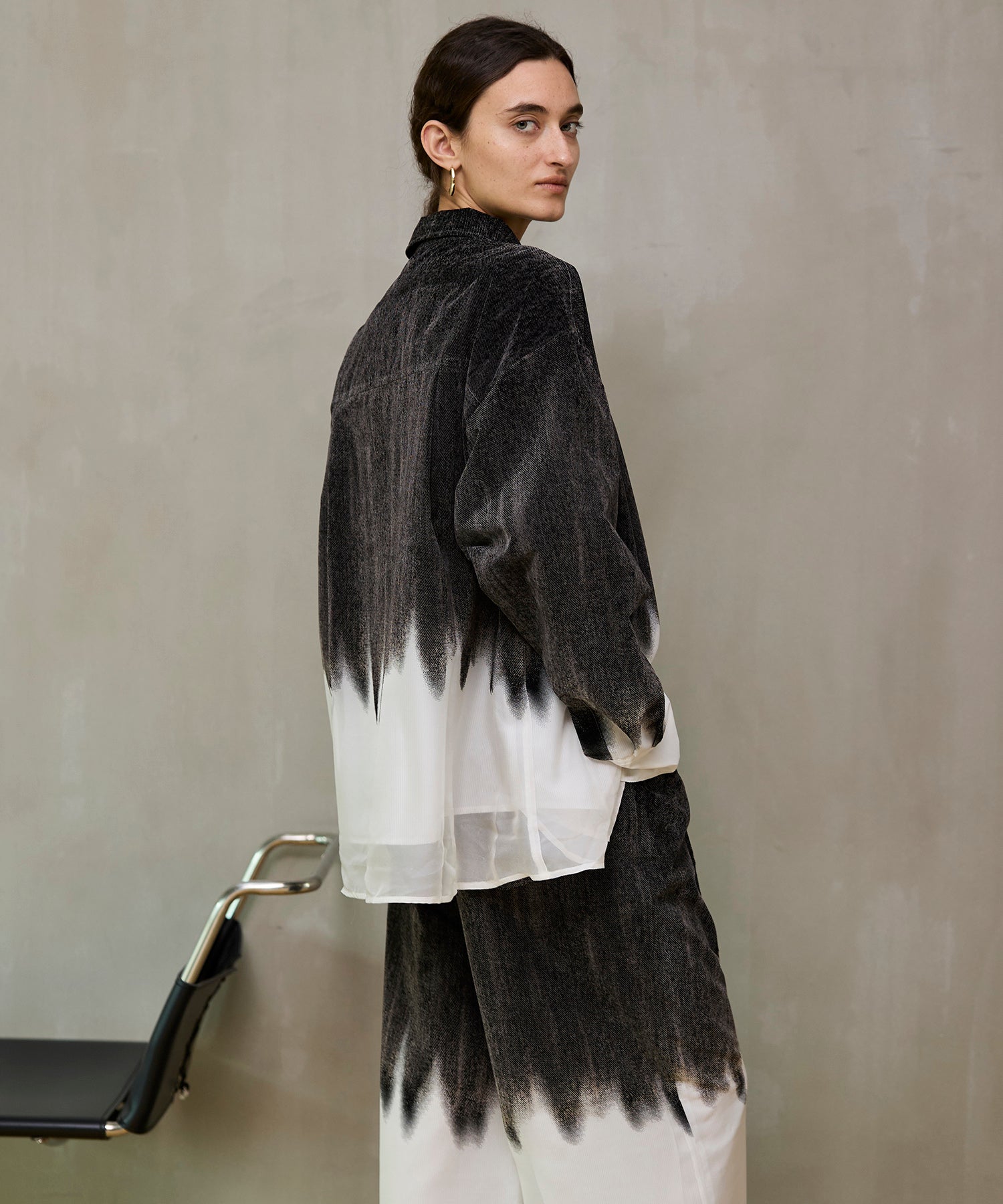 【26SPRING PRE-ORDER】Flocky Denim Shirt