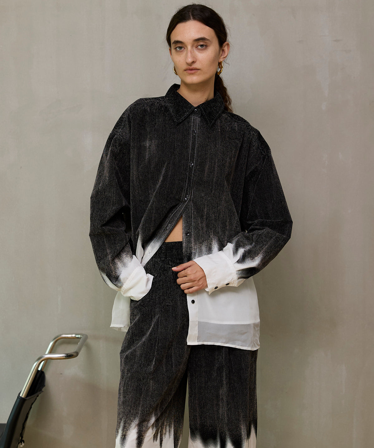 【26SPRING PRE-ORDER】Flocky Denim Shirt