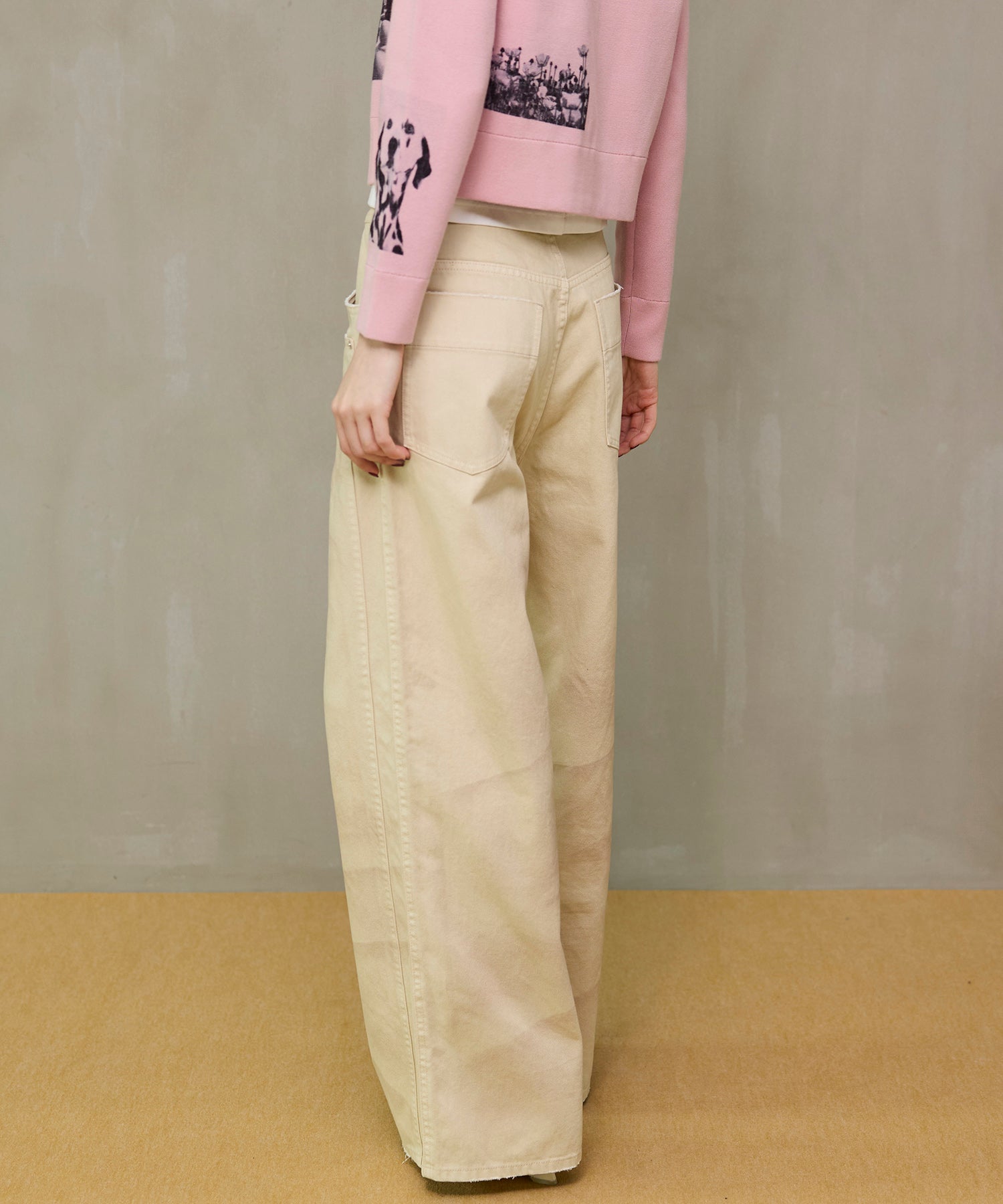 【26SPRING PRE-ORDER】Double Pocket Mud Denim