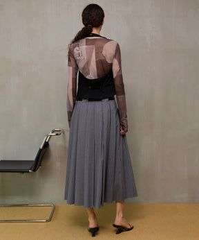 【26SPRING PRE-ORDER】Suiting Halter Neck Vest