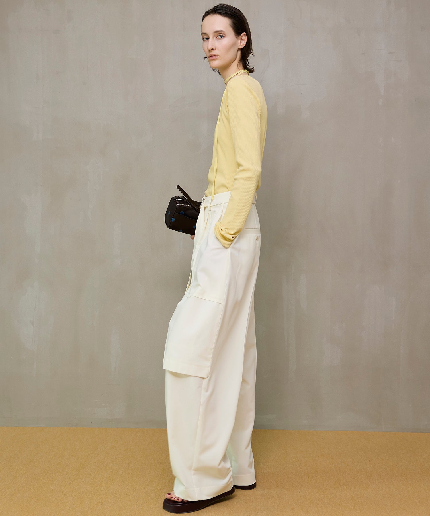 【26SPRING PRE-ORDER】Layered Rib Top