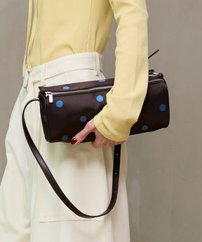 【26SPRING PRE-ORDER】Dot Narrow Double Zip Boston