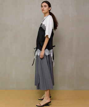 【26SPRING PRE-ORDER】Belted Pleated Skirt