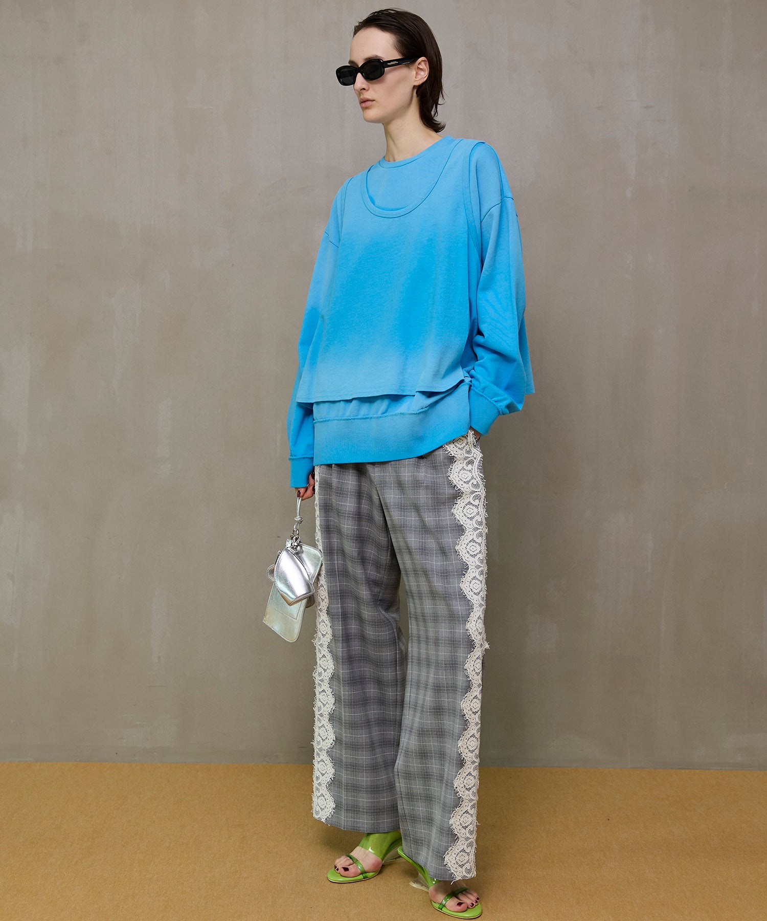 【26SPRING PRE-ORDER】Side Lace Trousers