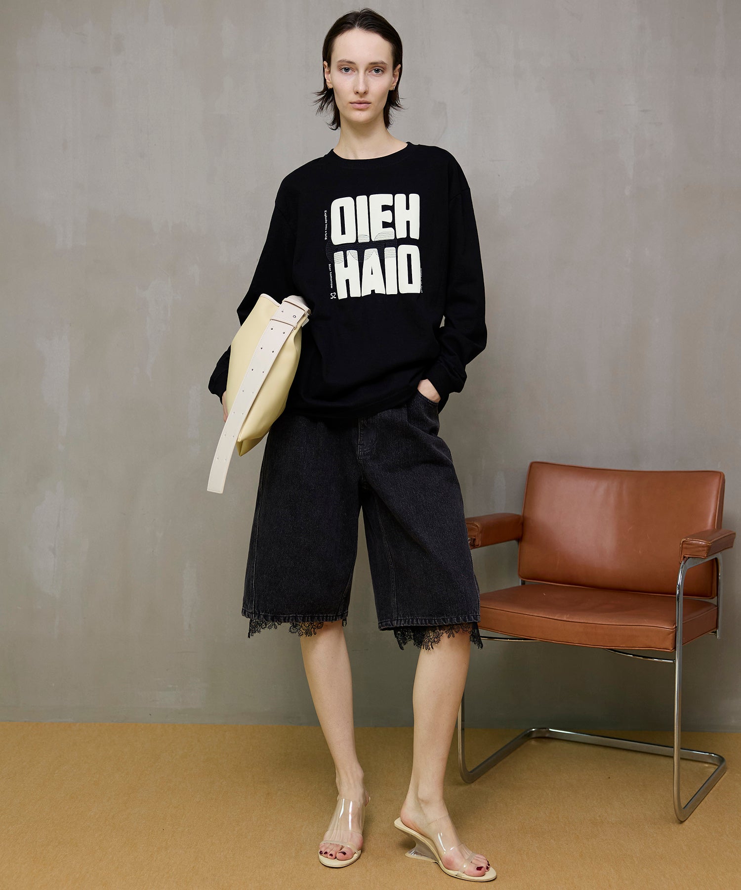 【26SPRING PRE-ORDER】OIEH-HAIO Long TEE