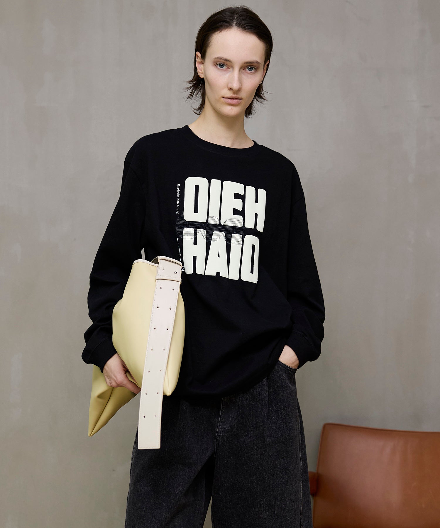 【26SPRING PRE-ORDER】OIEH-HAIO Long TEE