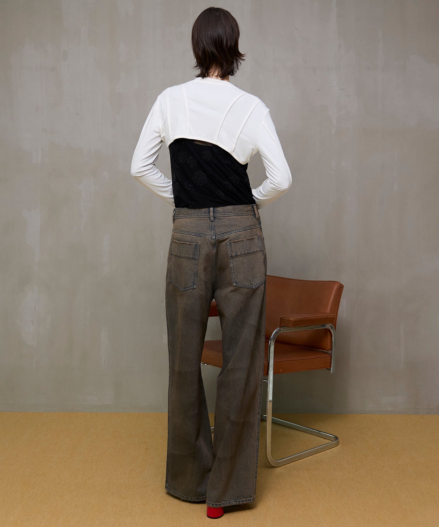 【26SPRING PRE-ORDER】Piercing Ring Short Bolero