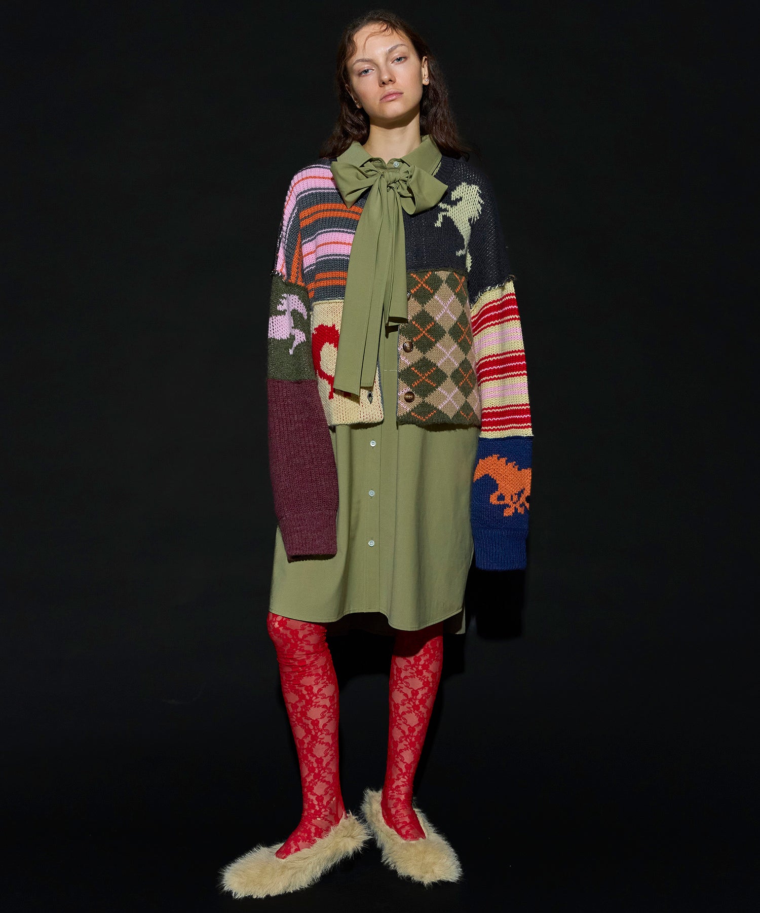 【2026Horse Collection】Horse Knit Cardigan