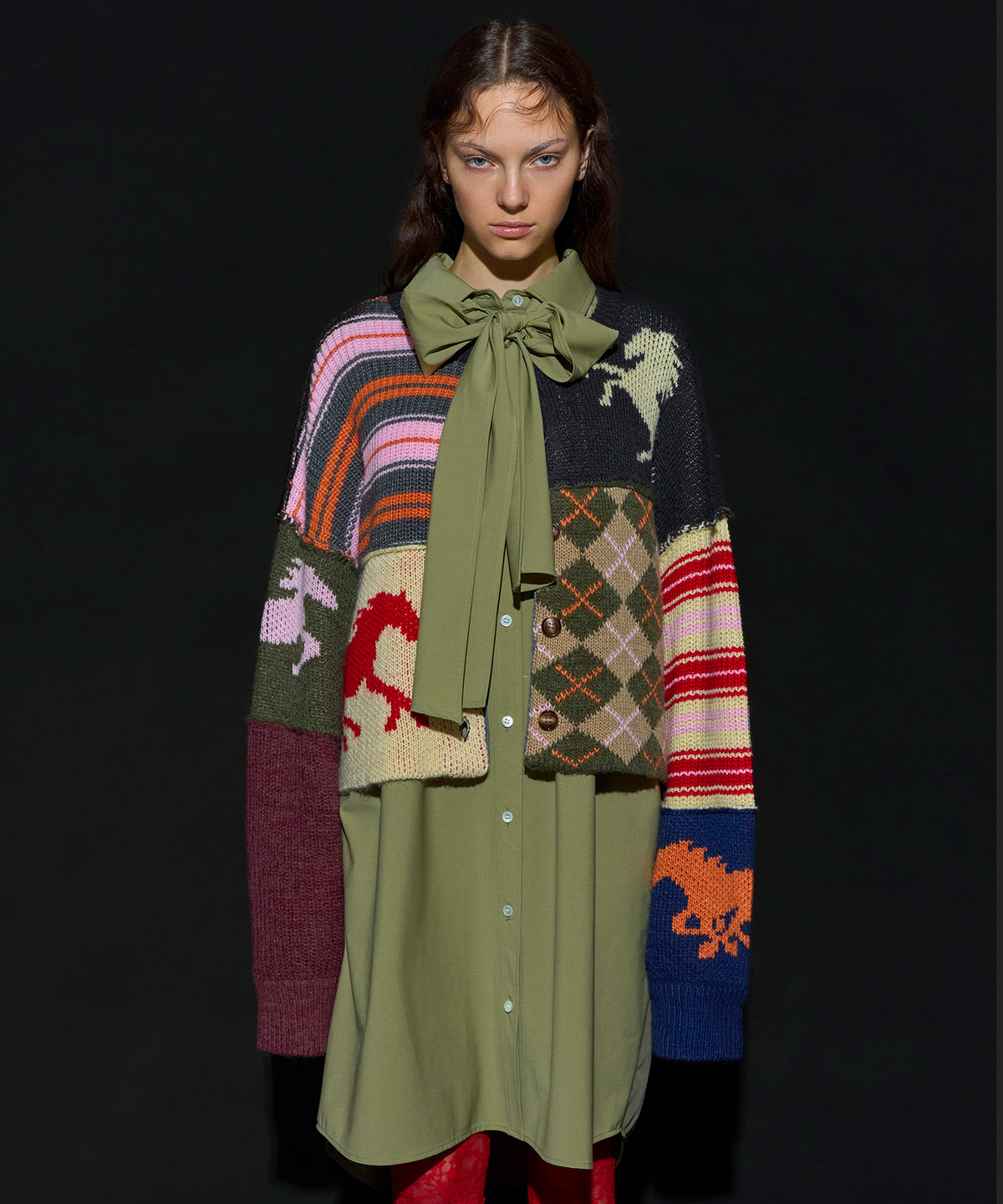 【2026Horse Collection】Horse Knit Cardigan