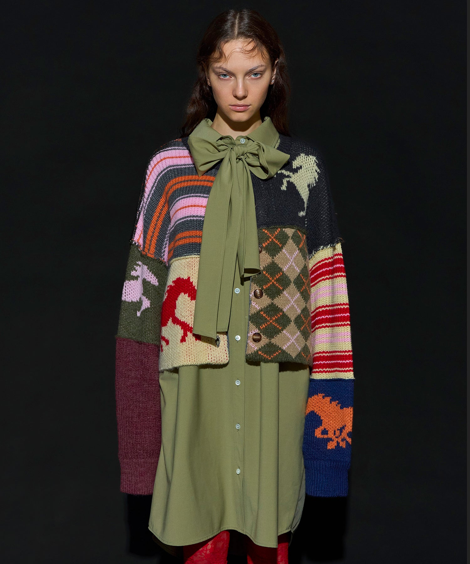 【2026Horse Collection】Horse Knit Cardigan