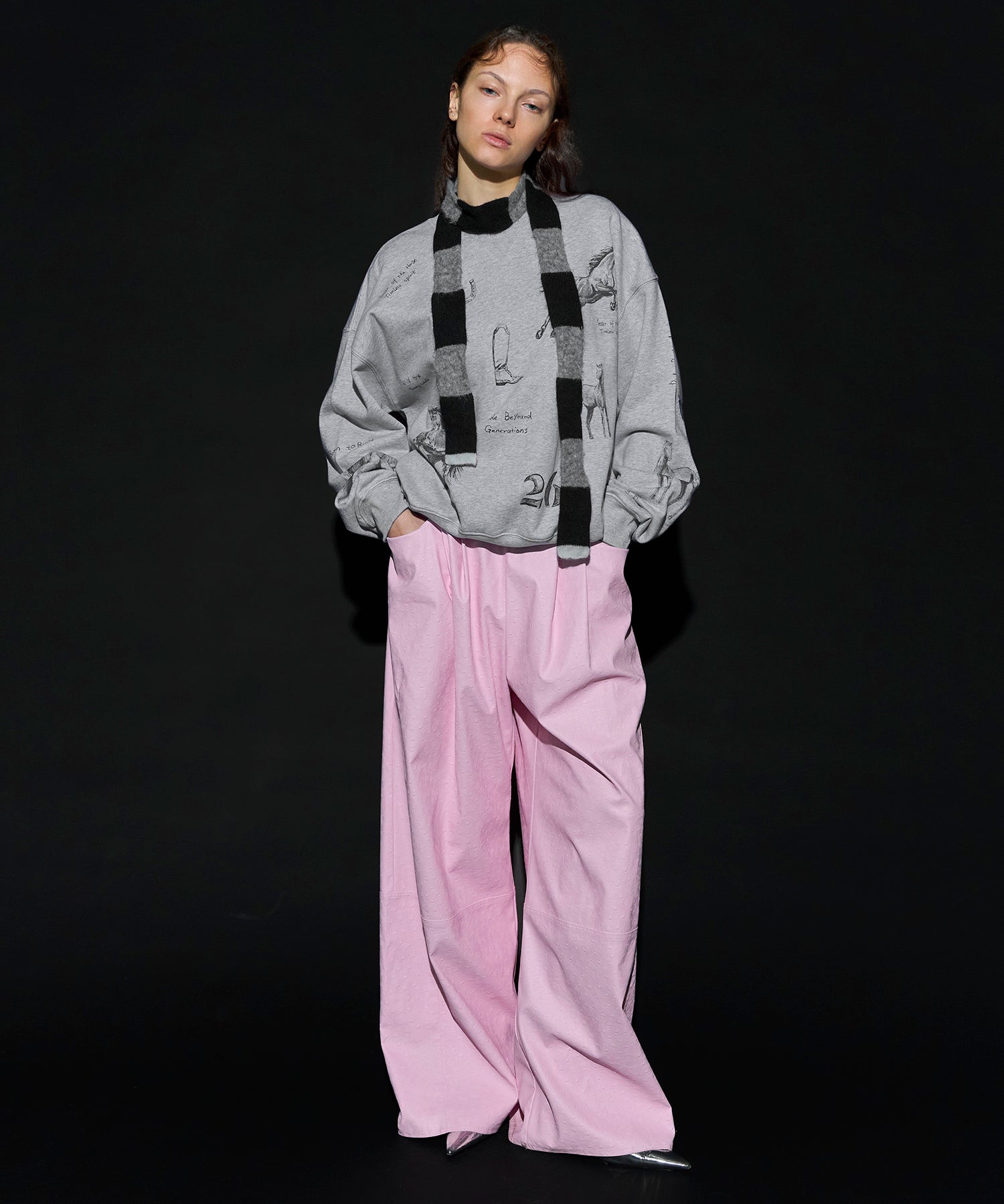 【2026Horse Collection】Drawing Horse Sweatshirt