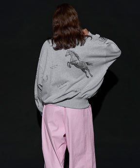 【2026Horse Collection】Drawing Horse Sweatshirt