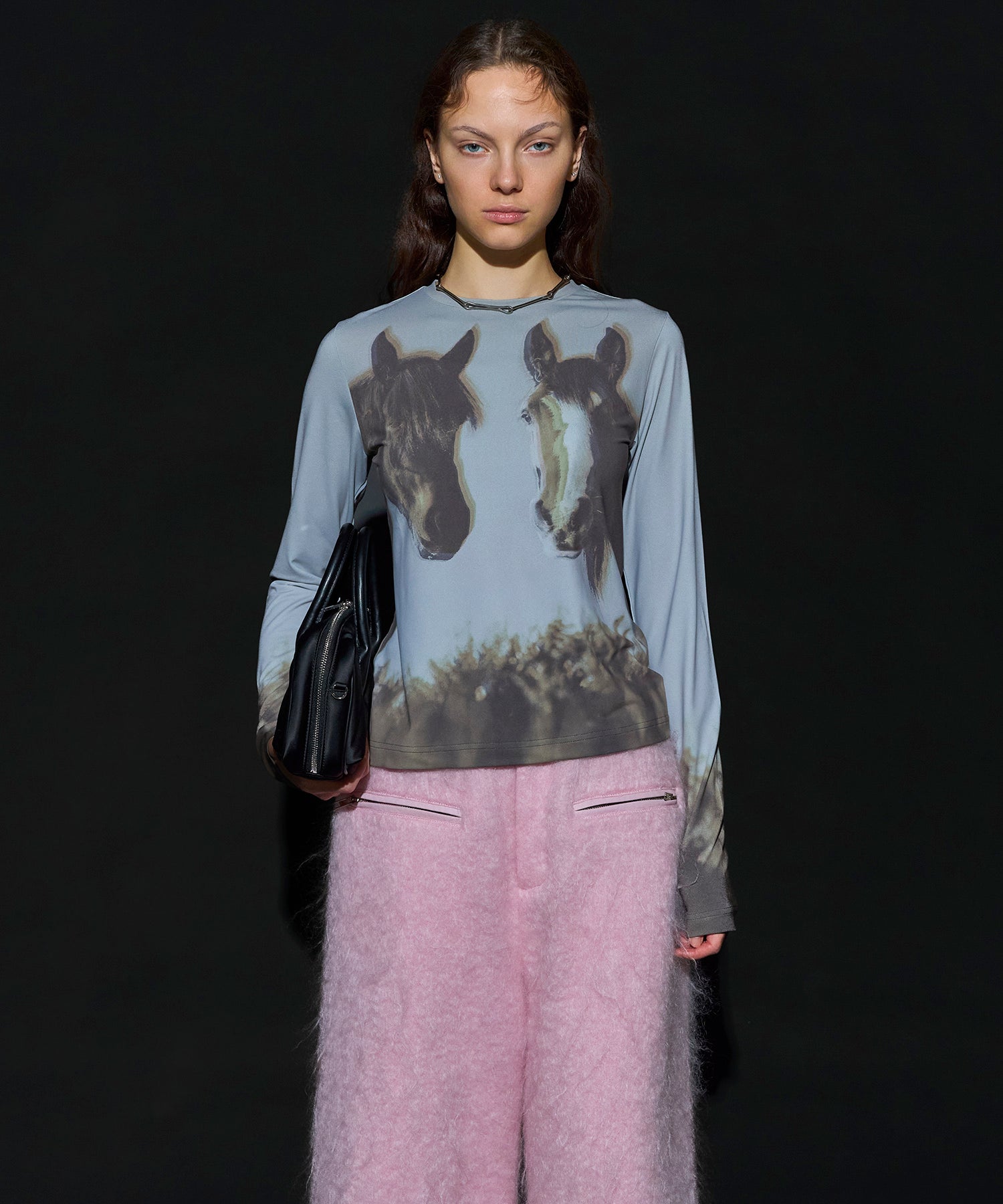 【2026Horse Collection】Twin Horse Skin Top