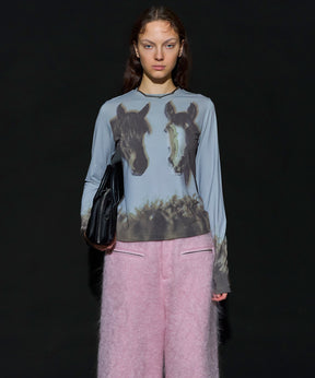 【2026Horse Collection】Twin Horse Skin Top