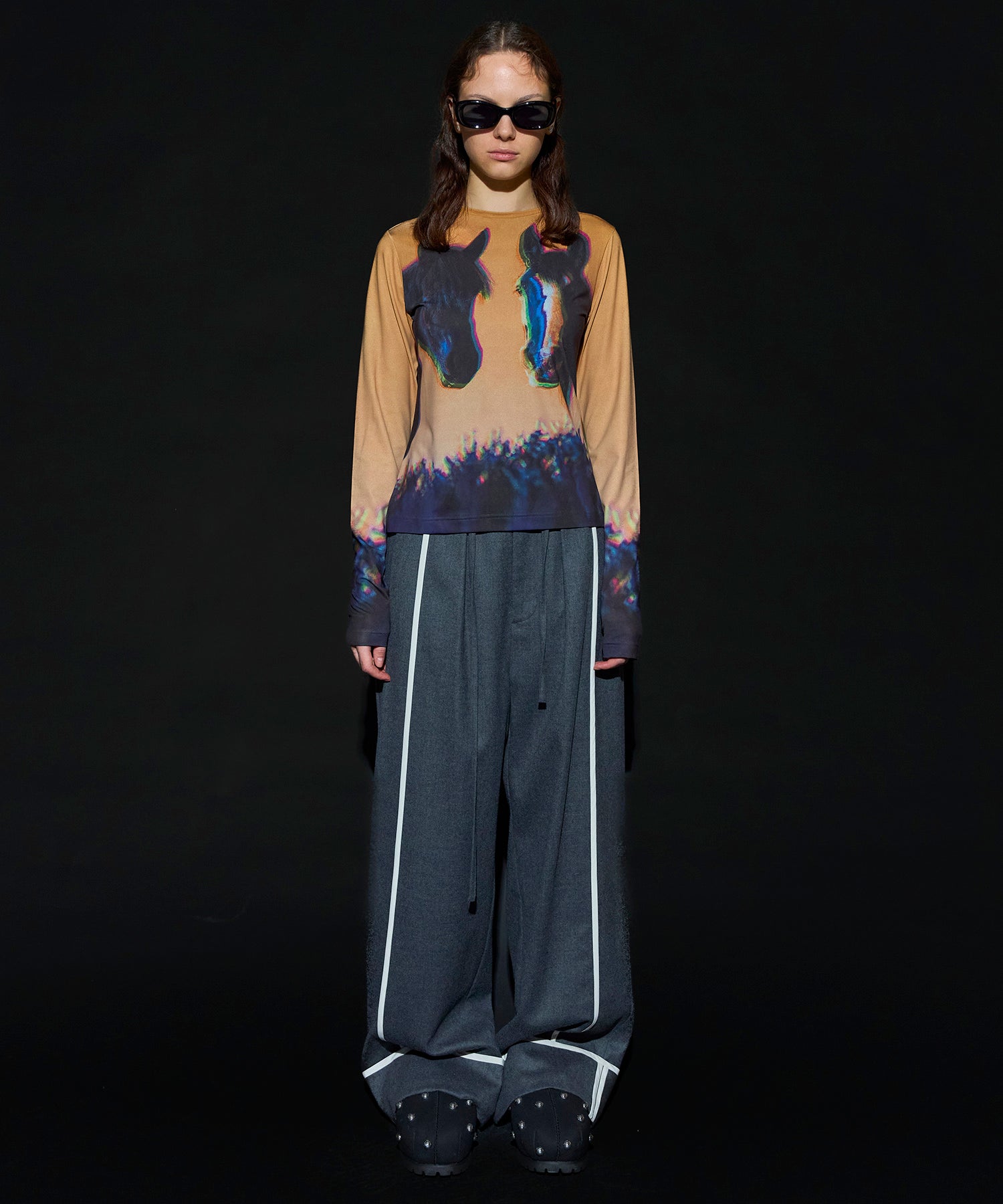 【2026Horse Collection】Twin Horse Skin Top