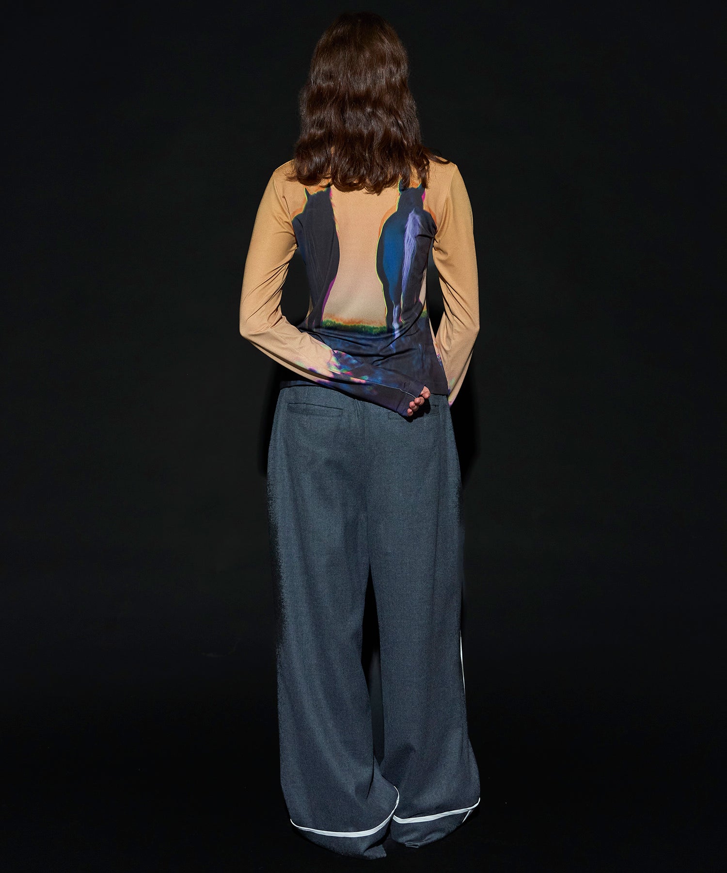 【2026Horse Collection】Twin Horse Skin Top