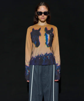 【2026Horse Collection】Twin Horse Skin Top