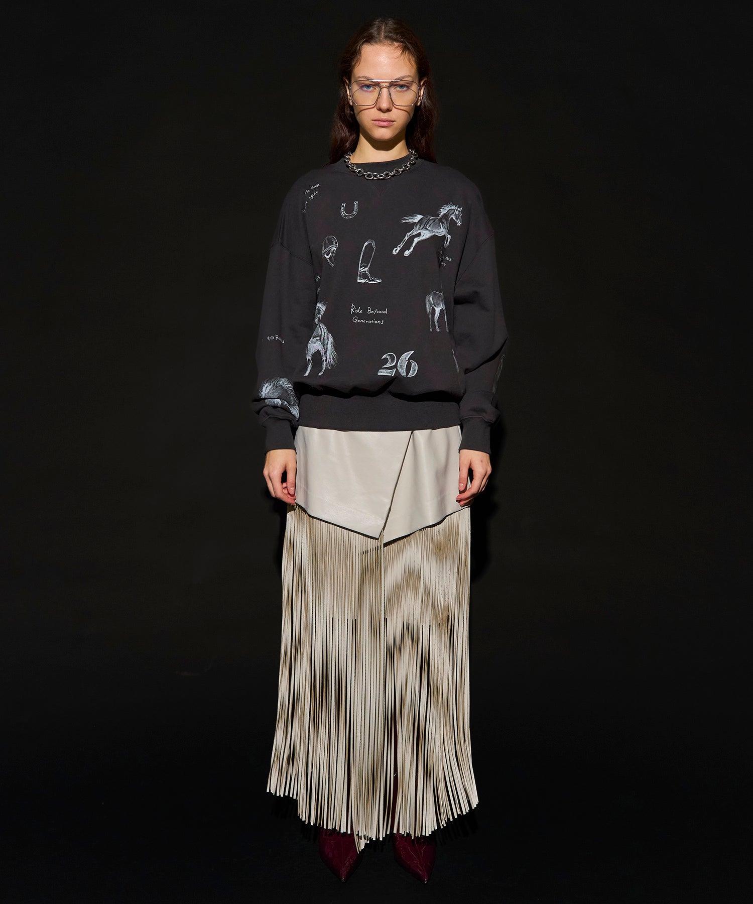 【2026Horse Collection】Drawing Horse Sweatshirt