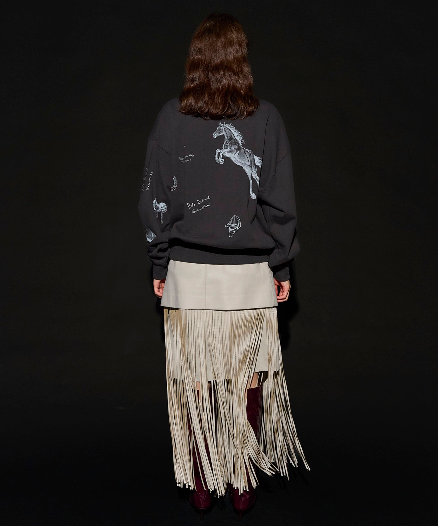 【2026Horse Collection】Drawing Horse Sweatshirt