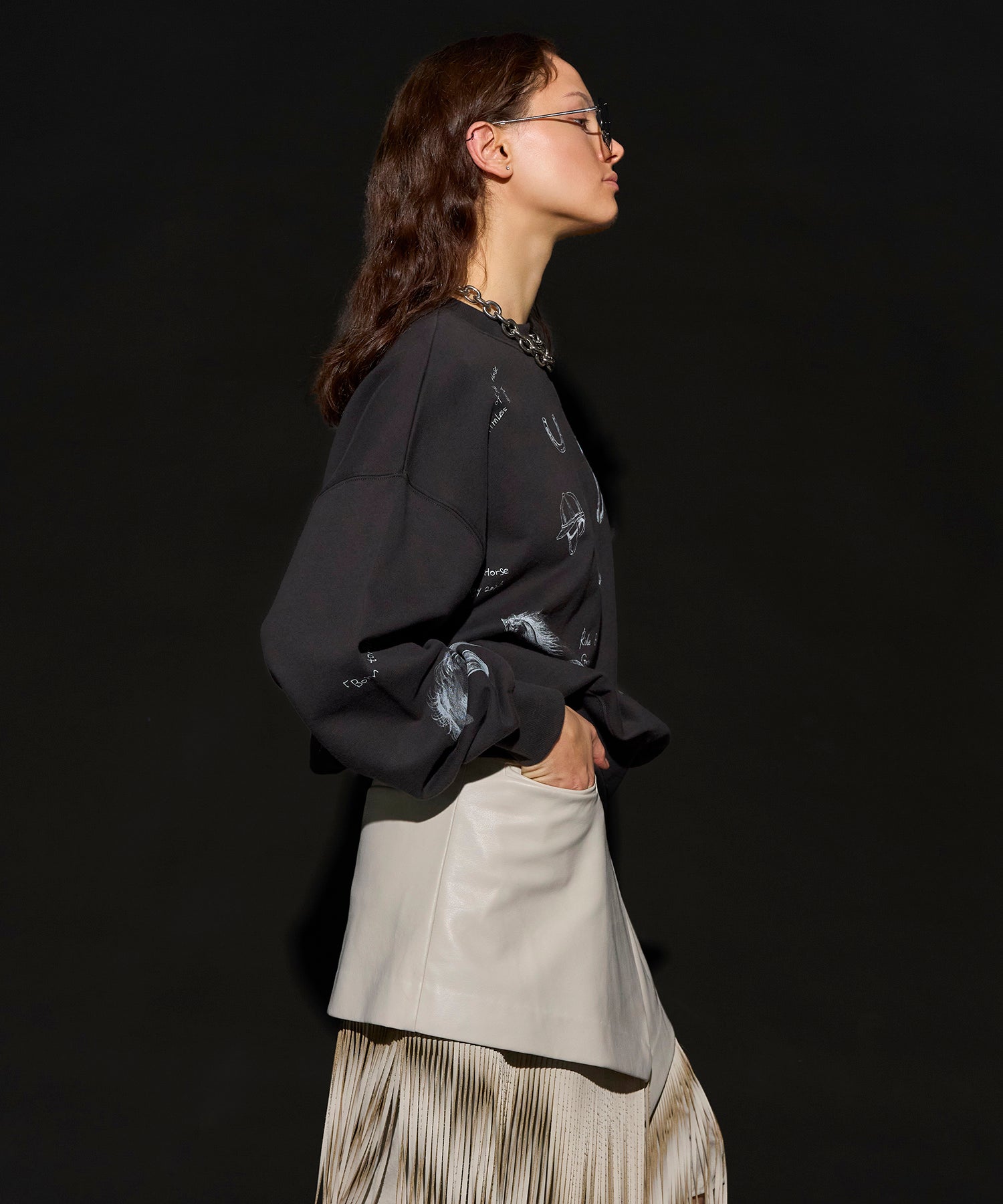 【2026Horse Collection】Drawing Horse Sweatshirt