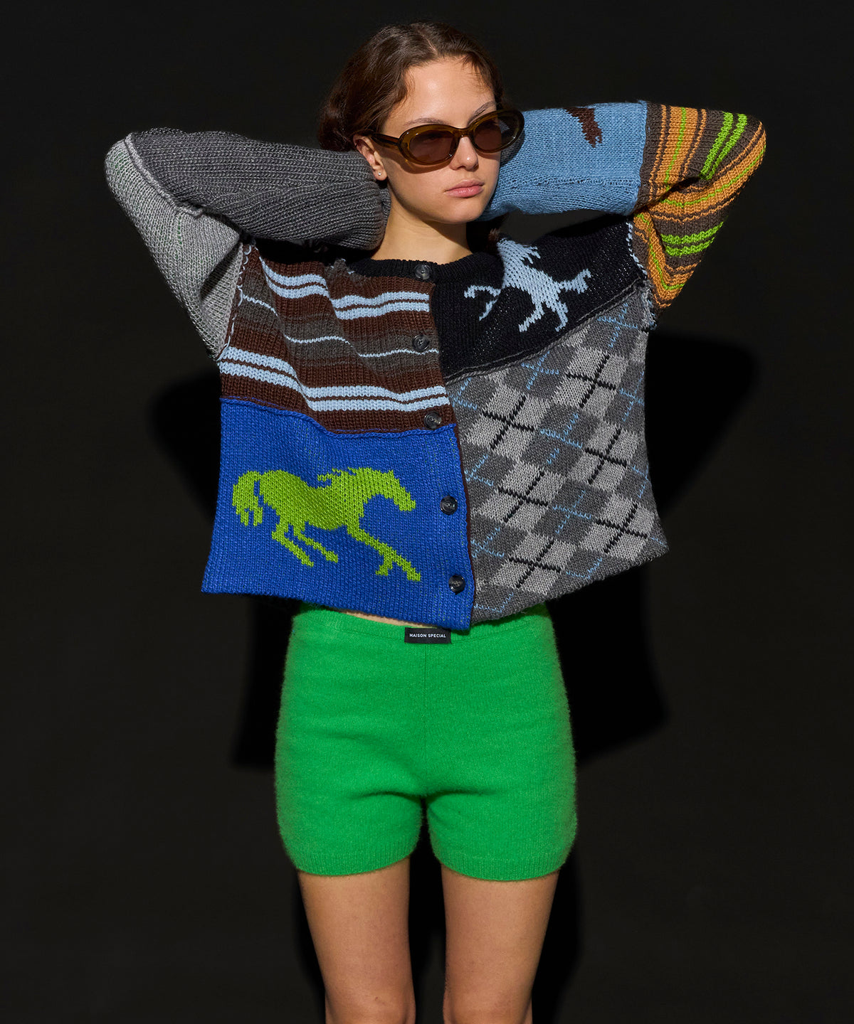 【2026Horse Collection】Horse Knit Cardigan