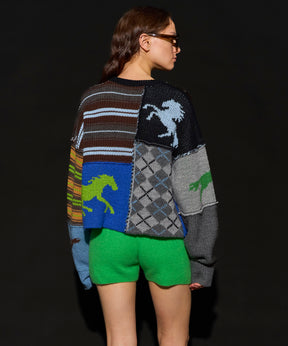 【2026Horse Collection】Horse Knit Cardigan