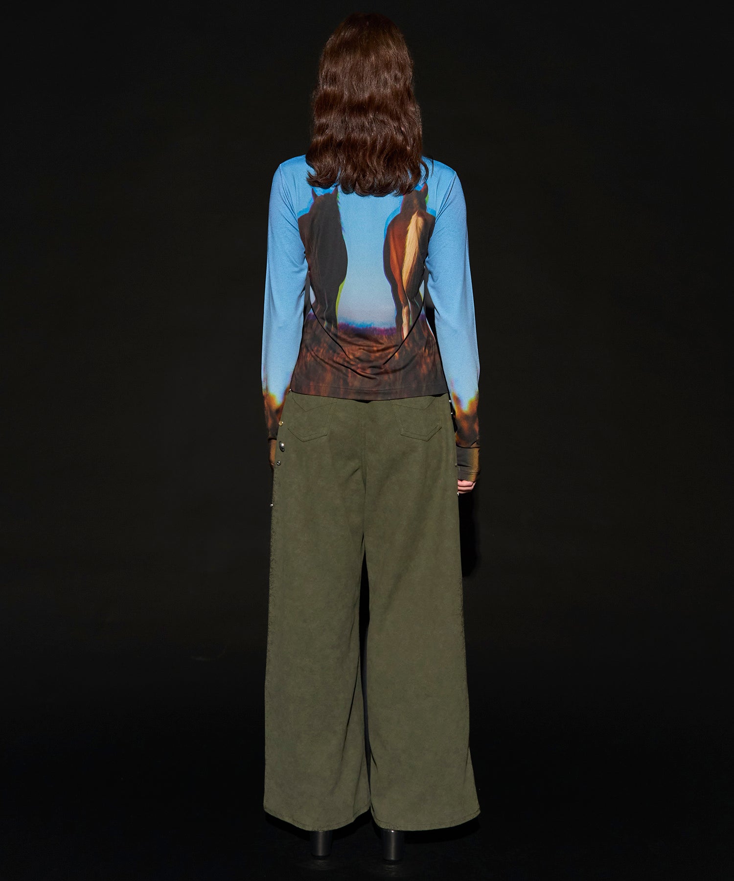 【2026Horse Collection】Twin Horse Skin Top