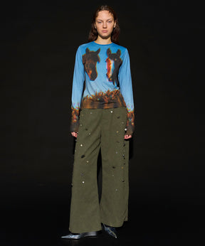 【2026Horse Collection】Twin Horse Skin Top