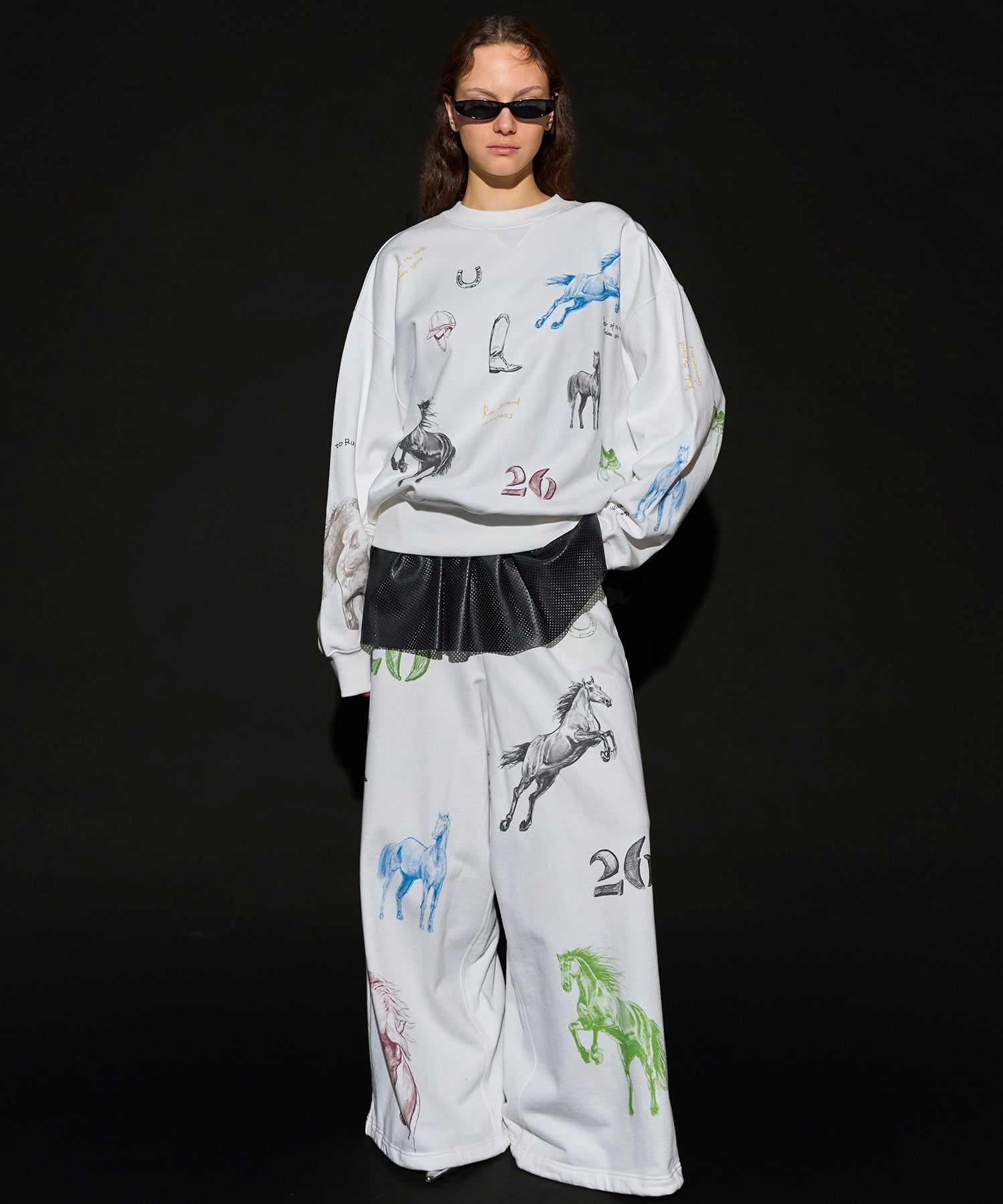 【2026Horse Collection】Drawing Horse Sweatpants