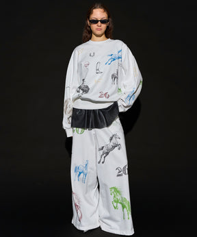 【2026Horse Collection】Drawing Horse Sweatpants