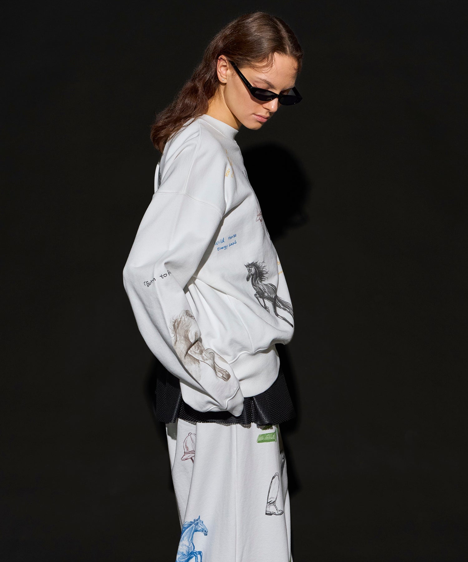 【2026Horse Collection】Drawing Horse Sweatshirt