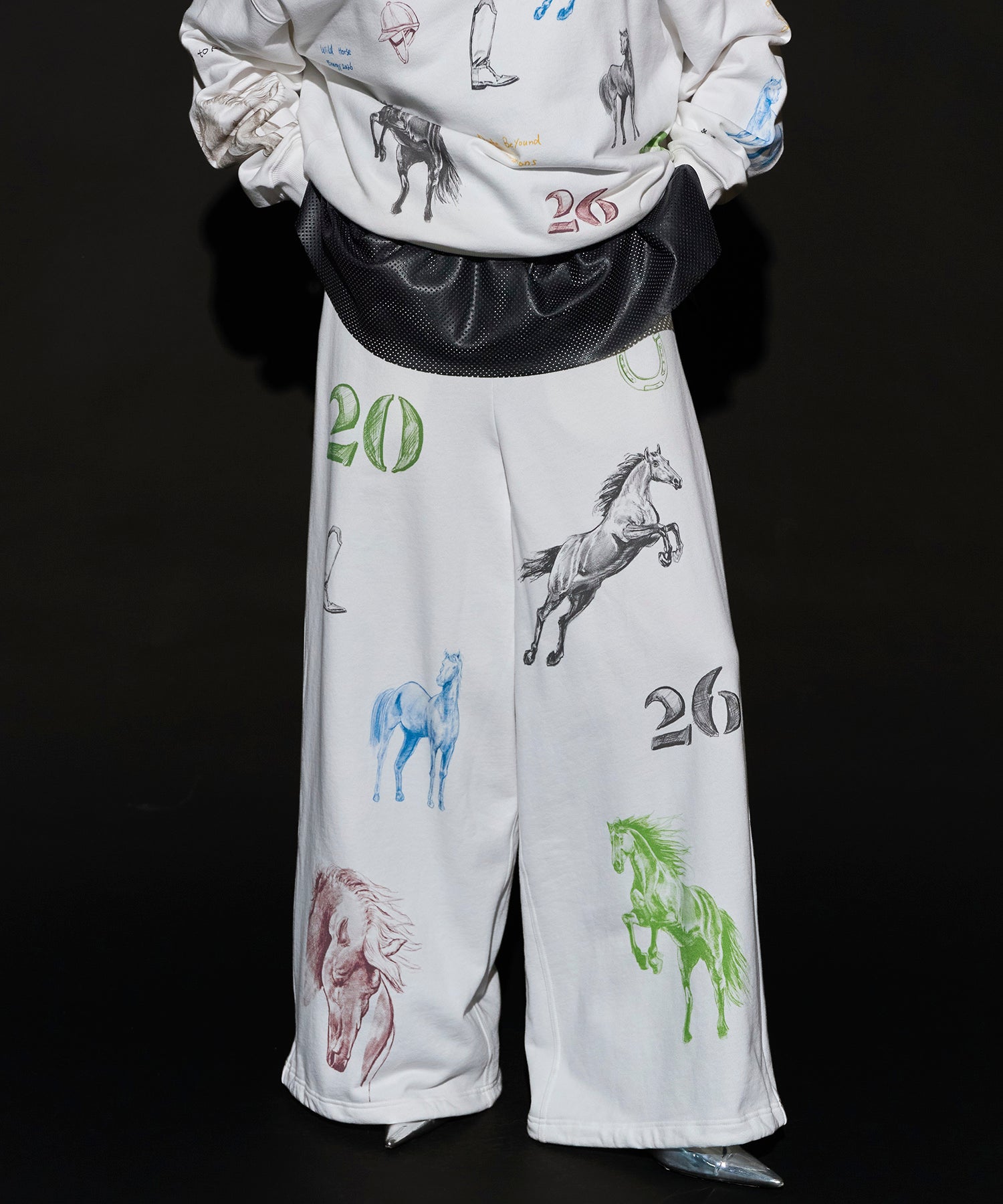【2026Horse Collection】Drawing Horse Sweatpants