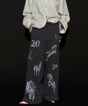 【2026Horse Collection】Drawing Horse Sweatpants