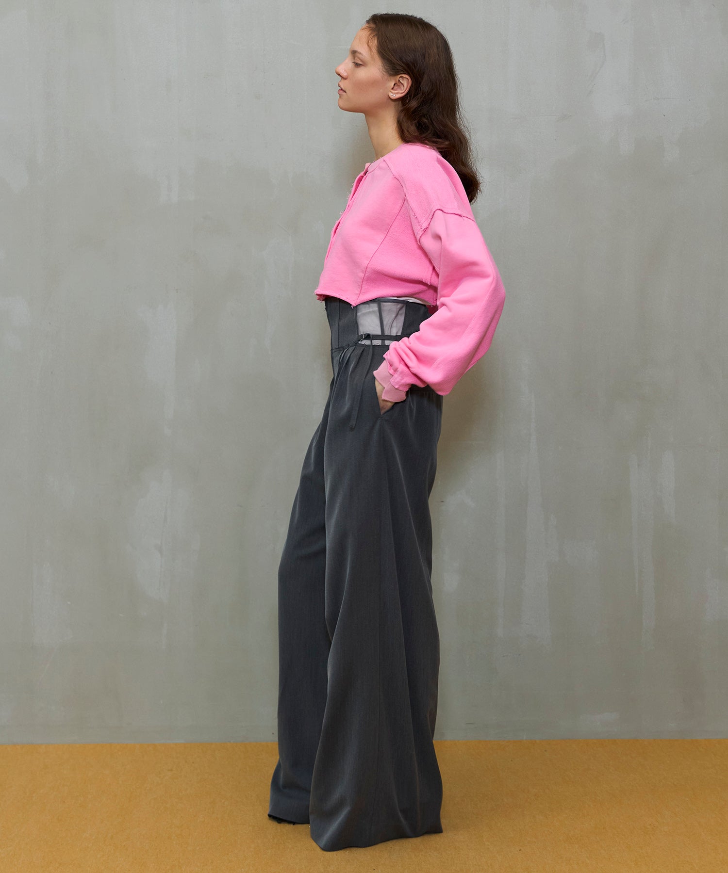 【26SPRING PRE-ORDER】High Waist Wide Pants