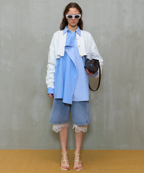 【26SPRING PRE-ORDER】2-Way Short Sweat Cardigan