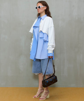 【26SPRING PRE-ORDER】2-Way Short Sweat Cardigan