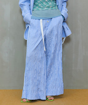 [26SPRING PRE-ORDER] 벨티드 파자마 팬츠