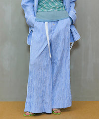 [26SPRING PRE-ORDER] 벨티드 파자마 팬츠