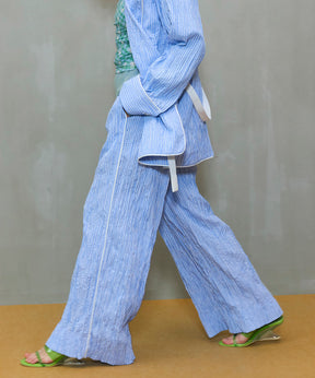 [26SPRING PRE-ORDER] 벨티드 파자마 팬츠