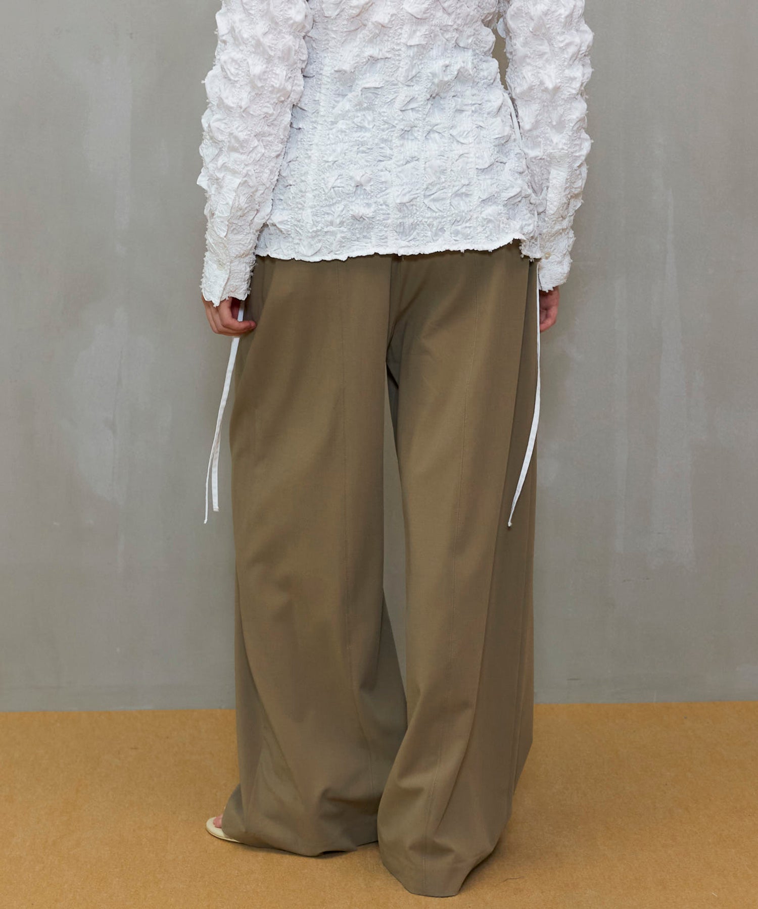 【26SPRING PRE-ORDER】High Waist Wide Pants