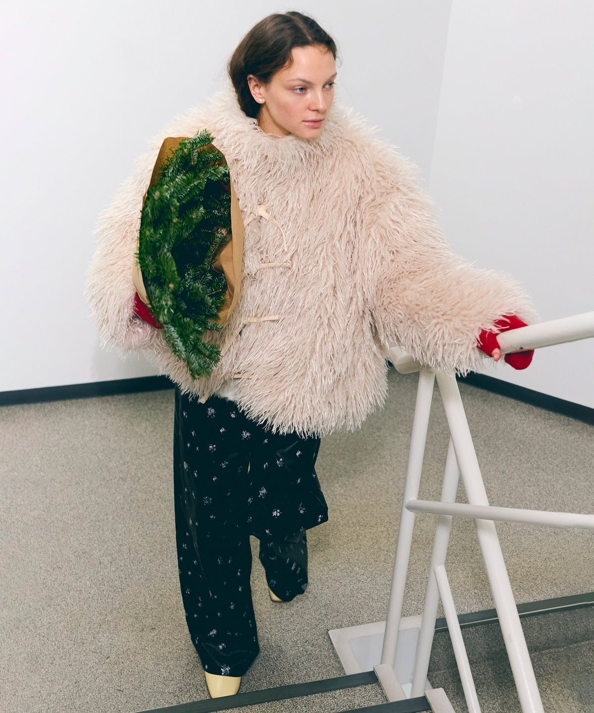 【25WINTER preorder】Reversible Fur Blouson