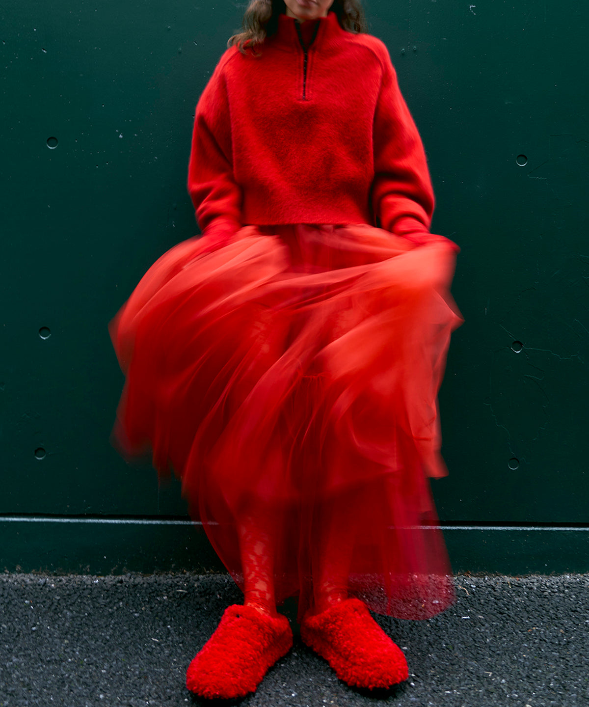 Multi Fabric Sabot Shoes